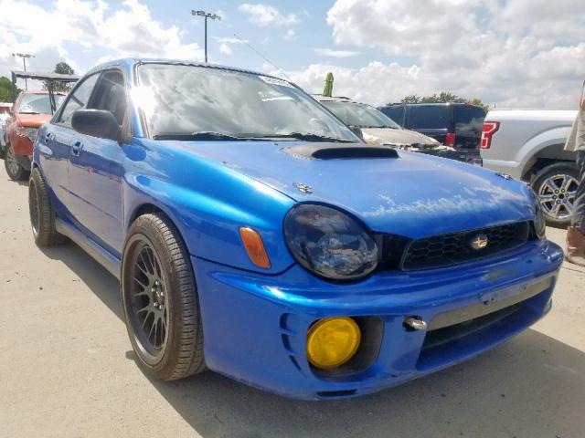 JF1GD29612G514249 - 2002 SUBARU IMPREZA WR BLUE photo 1