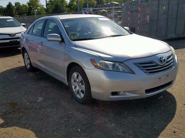 4T1BB46K09U102189 - 2009 TOYOTA CAMRY HYBR SILVER photo 1