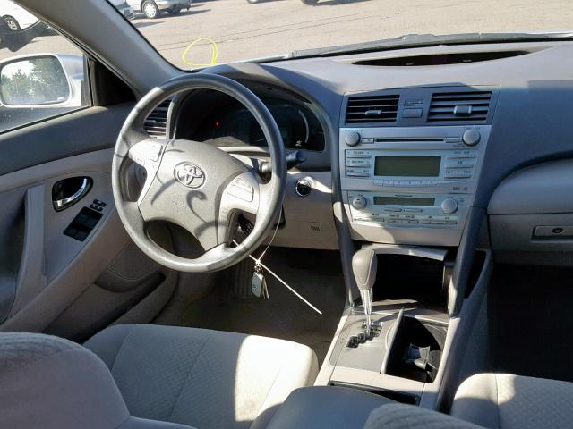 4T1BB46K09U102189 - 2009 TOYOTA CAMRY HYBR SILVER photo 9