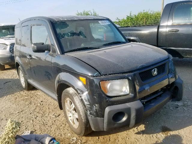 5J6YH28766L028072 - 2006 HONDA ELEMENT EX BLACK photo 1