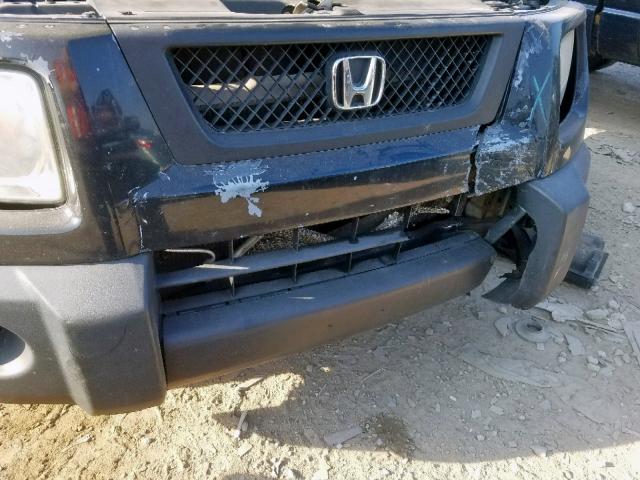 5J6YH28766L028072 - 2006 HONDA ELEMENT EX BLACK photo 9