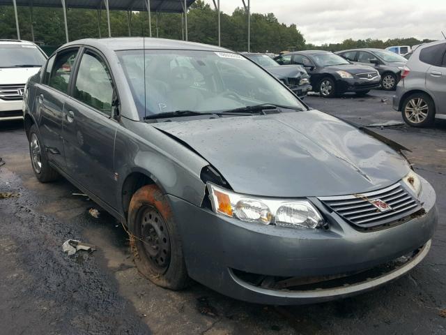 1G8AJ55F57Z101028 - 2007 SATURN ION LEVEL GRAY photo 1
