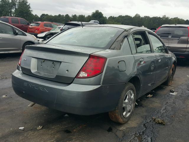 1G8AJ55F57Z101028 - 2007 SATURN ION LEVEL GRAY photo 4