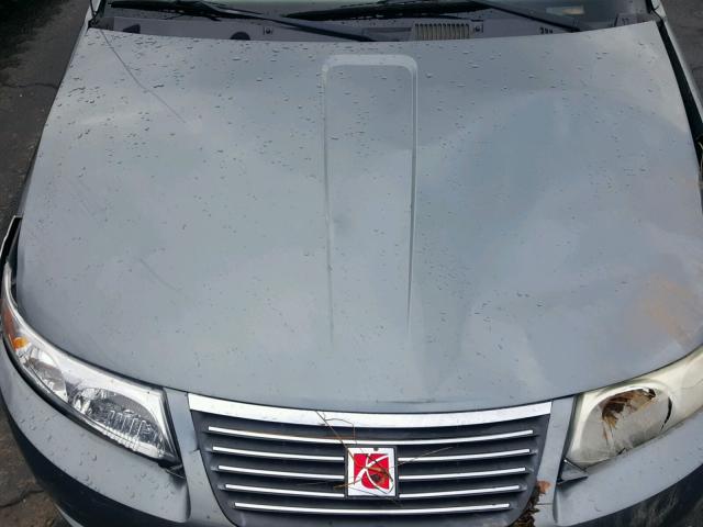 1G8AJ55F57Z101028 - 2007 SATURN ION LEVEL GRAY photo 7