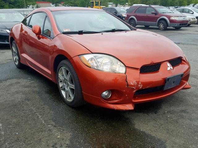 4A3AK44T56E046023 - 2006 MITSUBISHI ECLIPSE SE ORANGE photo 1