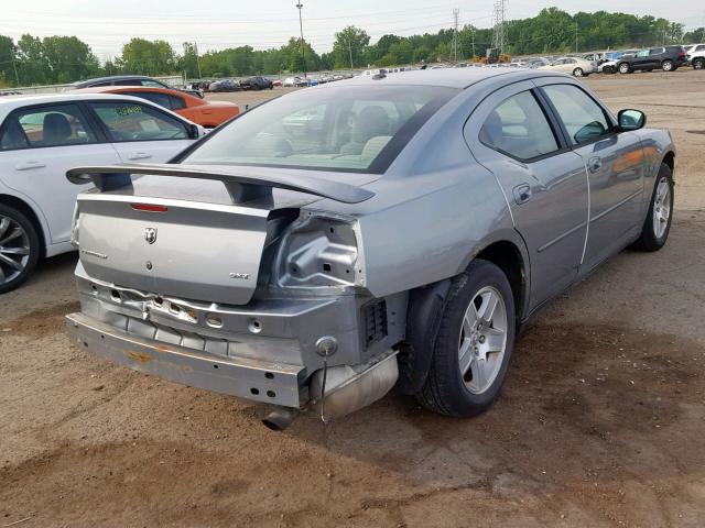 2B3KA43GX7H801242 - 2007 DODGE CHARGER SE GRAY photo 4