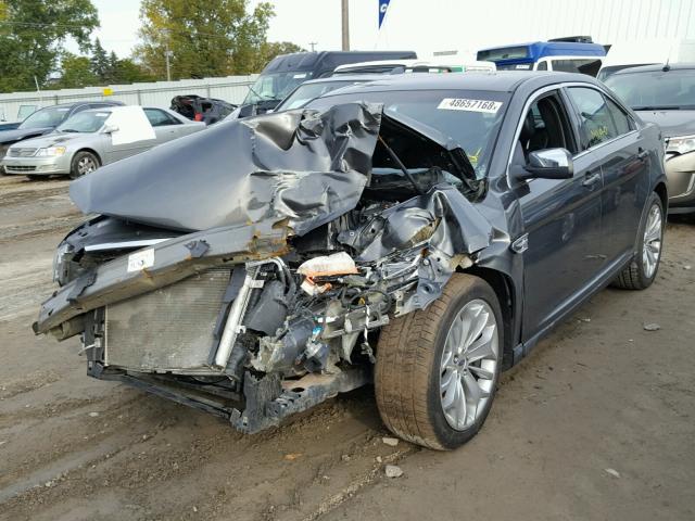 1FAHP2F87GG110980 - 2016 FORD TAURUS LIM GRAY photo 2