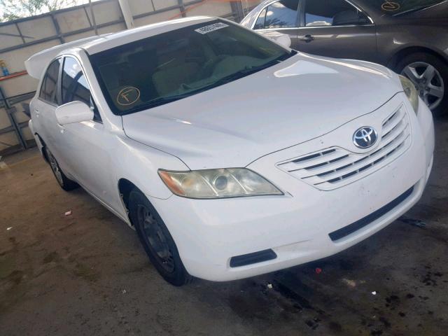 4T1BE46KX7U699596 - 2007 TOYOTA CAMRY NEW WHITE photo 1