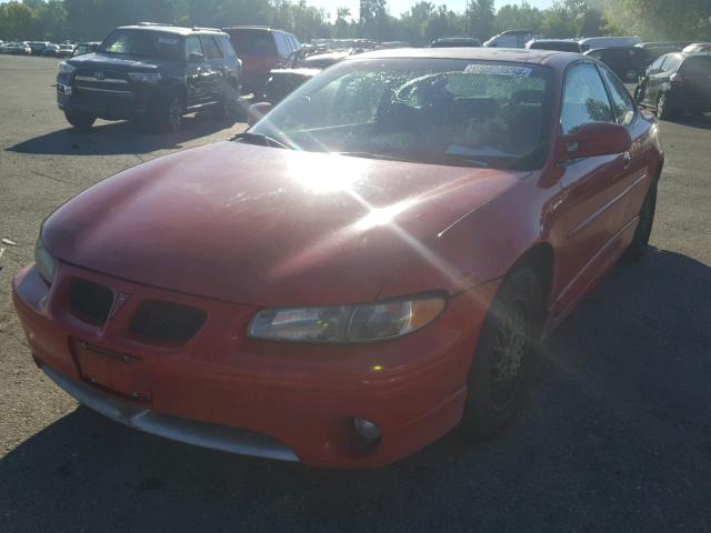 1G2WP1216VF283658 - 1997 PONTIAC GRAND PRIX წითელი ფოტო 2