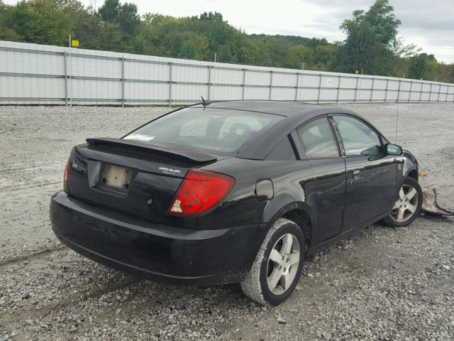 1G8AW15F86Z155013 - 2006 SATURN ION LEVEL BLACK photo 4