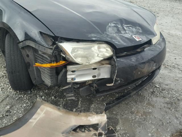 1G8AW15F86Z155013 - 2006 SATURN ION LEVEL BLACK photo 9