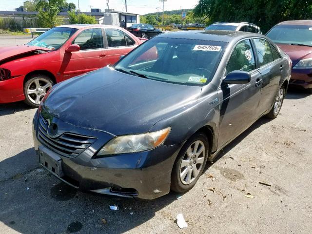 JTNBB46K783045512 - 2008 TOYOTA CAMRY HYBR GRAY photo 2