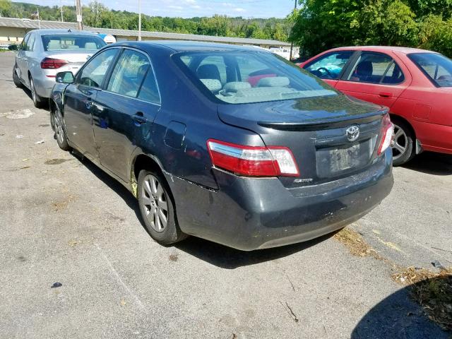 JTNBB46K783045512 - 2008 TOYOTA CAMRY HYBR GRAY photo 3