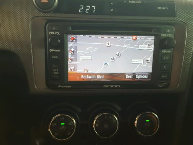 JTKJF5C77FJ003868 - 2015 TOYOTA SCION TC 黑色 照片 9