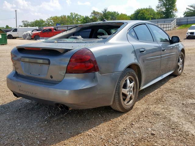 2G2WS522941321324 - 2004 PONTIAC GRAND PRIX BLUE photo 4