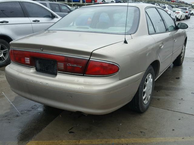 2G4WS52JX31235520 - 2003 BUICK CENTURY CU GOLD photo 4