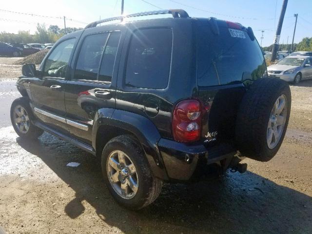 1J4GL58K85W688840 - 2005 JEEP LIBERTY LI BLACK photo 3