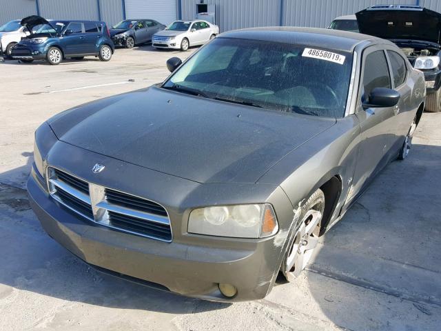 2B3KA33V19H501407 - 2009 DODGE CHARGER SX GRAY photo 2