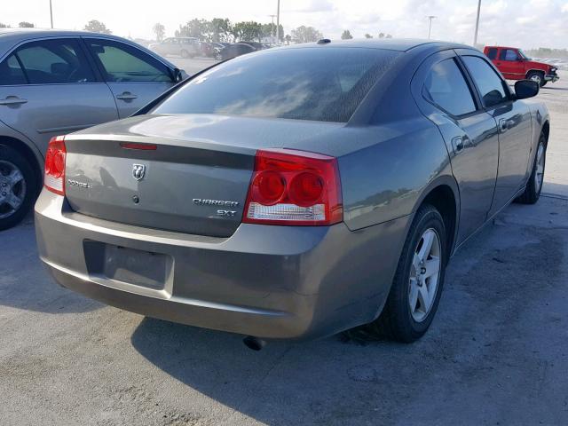 2B3KA33V19H501407 - 2009 DODGE CHARGER SX GRAY photo 4