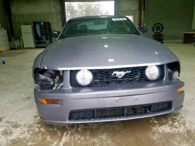 1ZVFT82H665214745 - 2006 FORD MUSTANG GT SILVER photo 9