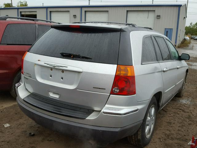 2C4GF68455R673239 - 2005 CHRYSLER PACIFICA T SILVER photo 4