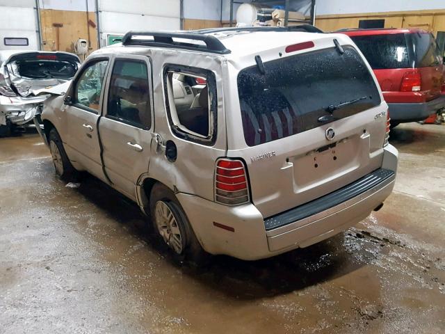 4M2YU91187KJ04750 - 2007 MERCURY MARINER LU TAN photo 3