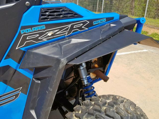 4XAVBE872HB678657 - 2017 POLARIS RZR S 900 BLUE photo 12