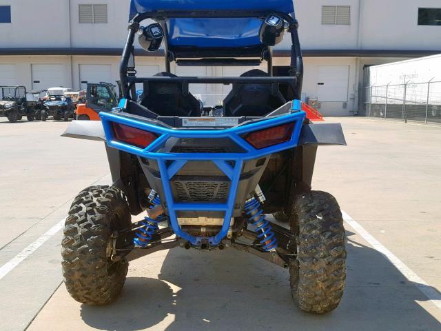 4XAVBE872HB678657 - 2017 POLARIS RZR S 900 BLUE photo 4