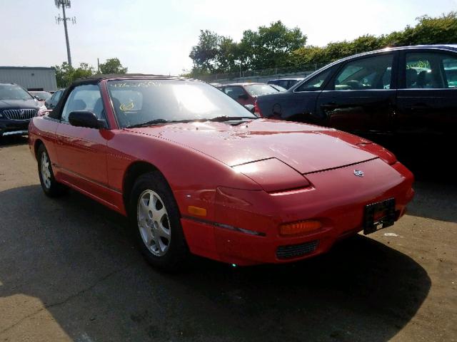 JN3MS36A0NW101244 - 1992 NISSAN 240SX RED photo 1