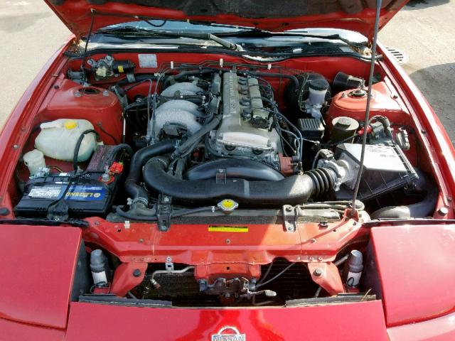 JN3MS36A0NW101244 - 1992 NISSAN 240SX RED photo 7