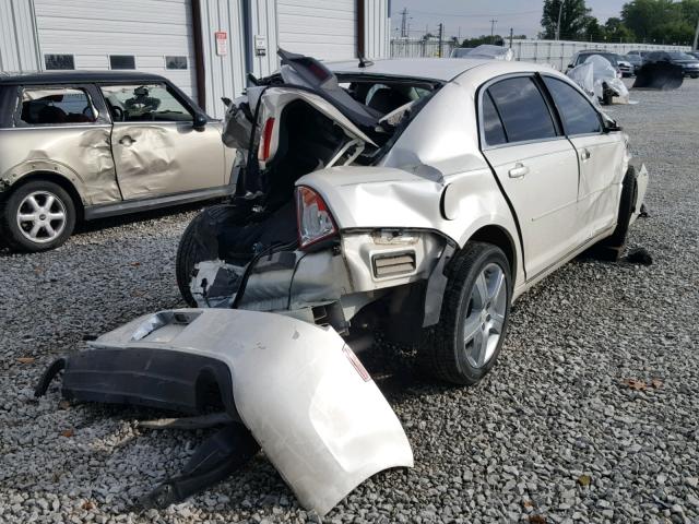 1G1ZD5E79BF332669 - 2011 CHEVROLET MALIBU 2LT WHITE photo 4