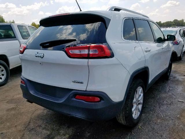 1C4PJLCBXFW627658 - 2015 JEEP CHEROKEE L WHITE photo 4