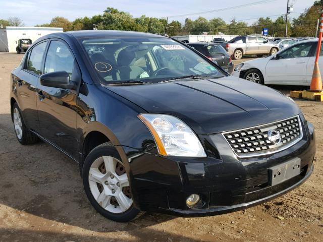 3N1AB61E48L750823 - 2008 NISSAN SENTRA 2.0 BLACK photo 1