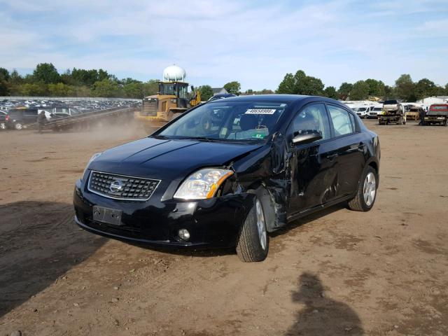 3N1AB61E48L750823 - 2008 NISSAN SENTRA 2.0 BLACK photo 2