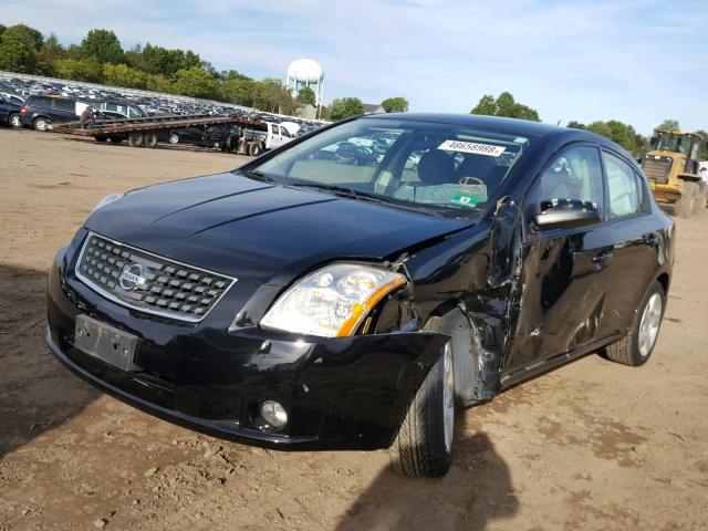 3N1AB61E48L750823 - 2008 NISSAN SENTRA 2.0 BLACK photo 9