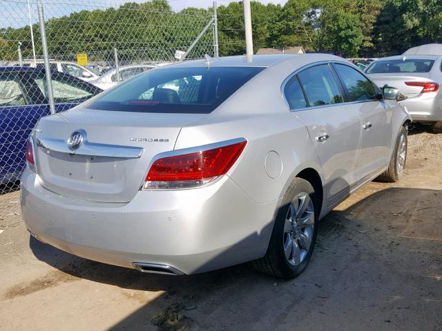 1G4GC5E35DF138282 - 2013 BUICK LACROSSE SILVER photo 4