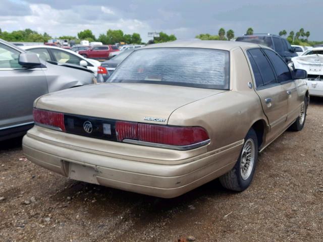 2MELM75W9PX682362 - 1993 MERCURY GRAND MARQ BROWN photo 4