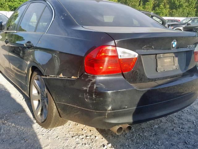 WBAVB33566PS17025 - 2006 BMW 330 I BLACK photo 9