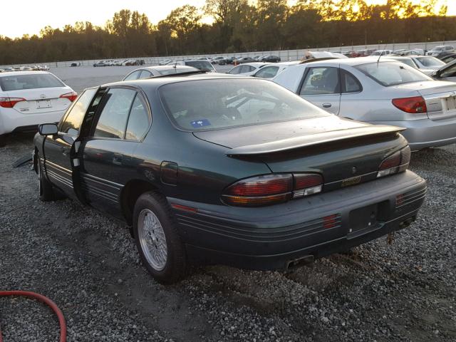 1G2HY5215P1226400 - 1993 PONTIAC BONNEVILLE GREEN photo 3