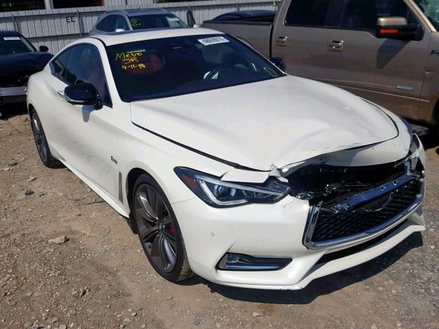 JN1FV7EL7KM440562 - 2019 INFINITI Q60 RED SP WHITE photo 1