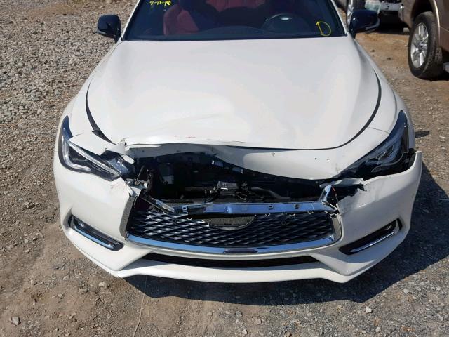 JN1FV7EL7KM440562 - 2019 INFINITI Q60 RED SP WHITE photo 7