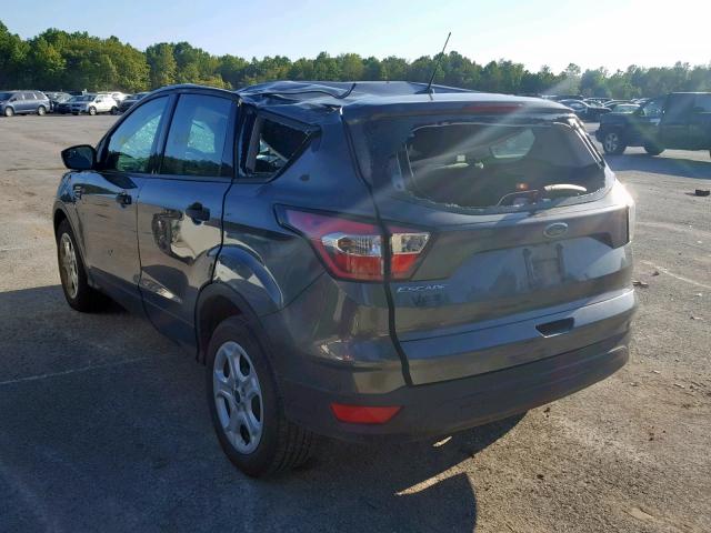 1FMCU0F7XHUE12724 - 2017 FORD ESCAPE S GRAY photo 3