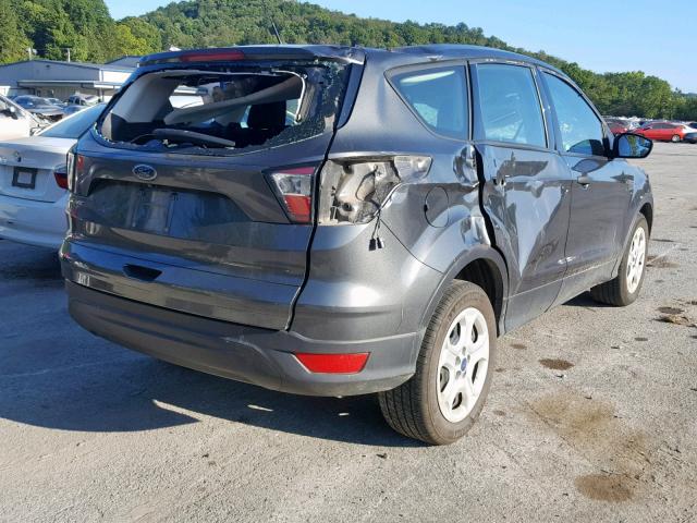 1FMCU0F7XHUE12724 - 2017 FORD ESCAPE S GRAY photo 4