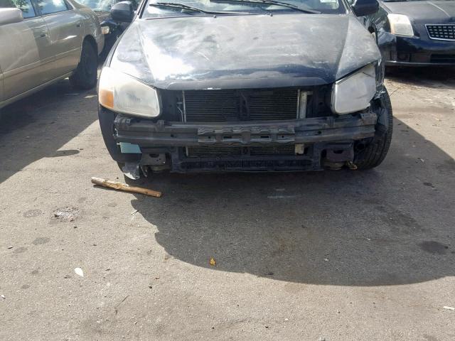 KNAFE122985510553 - 2008 KIA SPECTRA EX BLACK photo 9