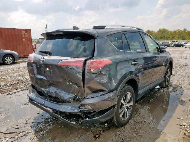 JTMWFREVXJJ163087 - 2018 TOYOTA RAV4 ADVEN GRAY photo 4