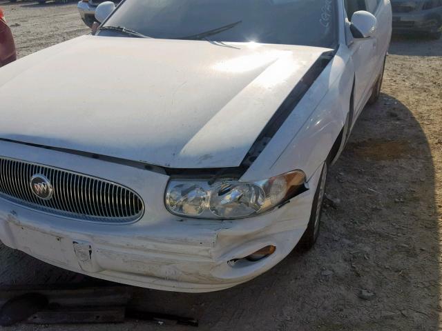 1G4HP52K15U211455 - 2005 BUICK LESABRE CU WHITE photo 9