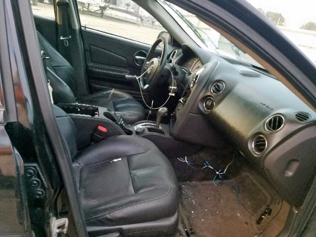 2G2WC58C661267786 - 2006 PONTIAC GRAND PRIX BLACK photo 5