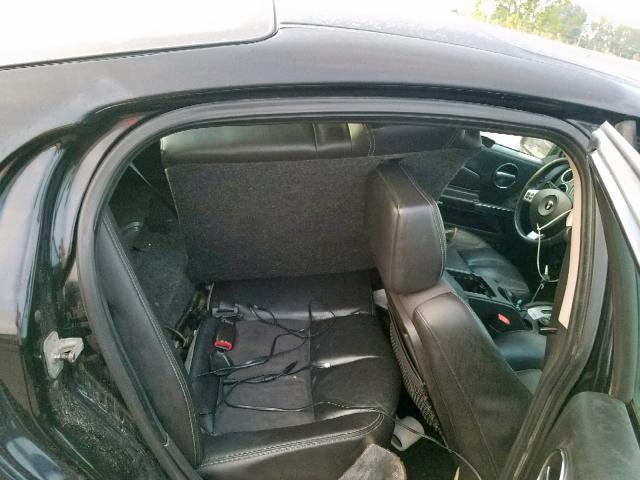 2G2WC58C661267786 - 2006 PONTIAC GRAND PRIX BLACK photo 6