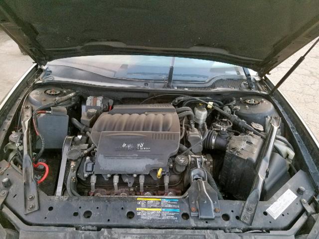 2G2WC58C661267786 - 2006 PONTIAC GRAND PRIX BLACK photo 7
