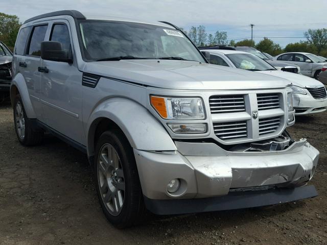 1D4PU4GK9BW606210 - 2011 DODGE NITRO HEAT SILVER photo 1